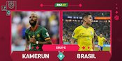 Prediksi Piala Dunia: Kamerun vs Brasil 3 Desember 2022 Prediksi Piala Dunia: Kamerun vs Brasil 3 Desember 2022