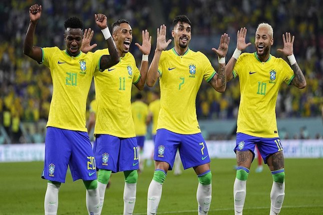 Rekor-Rekor Brasil di Piala Dunia Usai Membekuk Korea Selatan Rekor-Rekor Brasil di Piala Dunia Usai Membekuk Korea Selatan