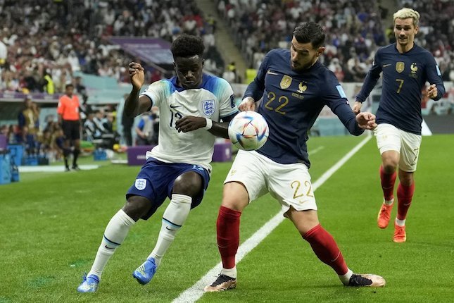Inggris 1-2 Prancis Inggris 1-2 Prancis