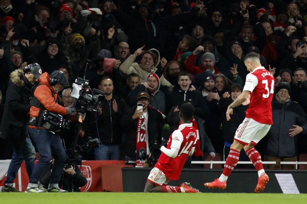 Gabriel Jesus Cedera, Arsenal Masih Punya Eddie Nketiah! Gabriel Jesus Cedera, Arsenal Masih Punya Eddie Nketiah!