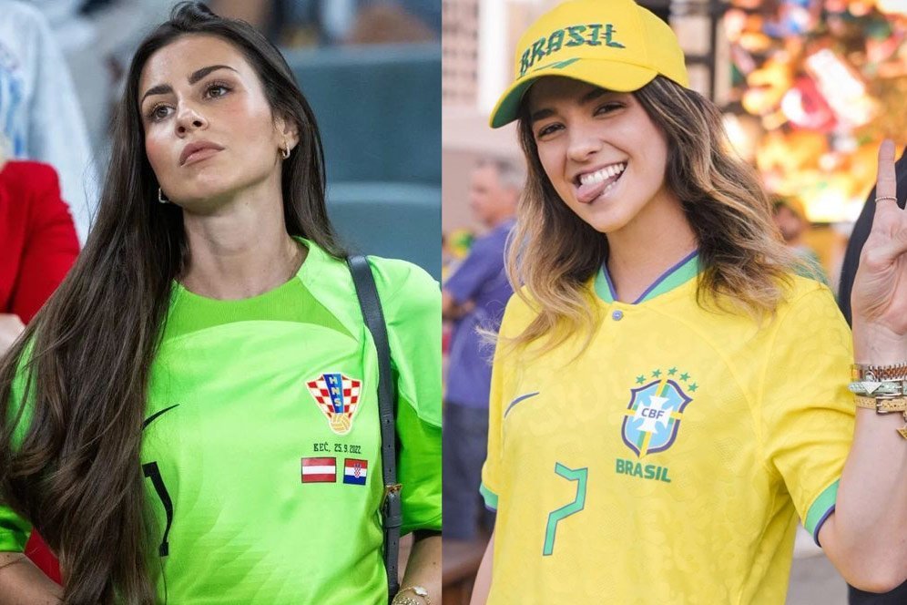 Battle of WAGs Piala Dunia 2022: Kroasia vs Brasil