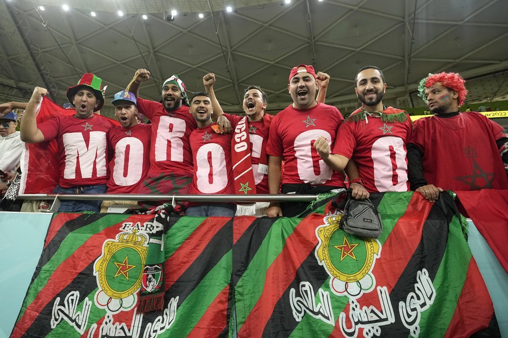 Makna Dima Maghreb, Slogan Maroko di Piala Dunia 2022 Makna Dima Maghreb, Slogan Maroko di Piala Dunia 2022