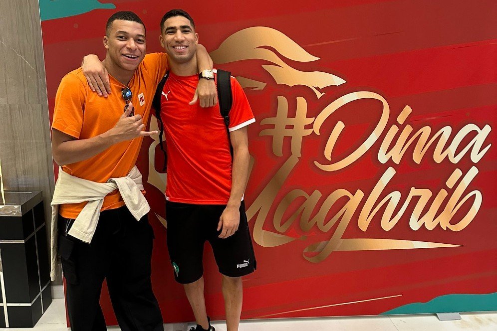 Kylian Mbappe dan Achraf Hakimi, Bestie yang Kini Harus Bentrok di Semifinal Piala Dunia 2022 Kylian Mbappe dan Achraf Hakimi, Bestie yang Kini Harus Bentrok di Semifinal Piala Dunia 2022