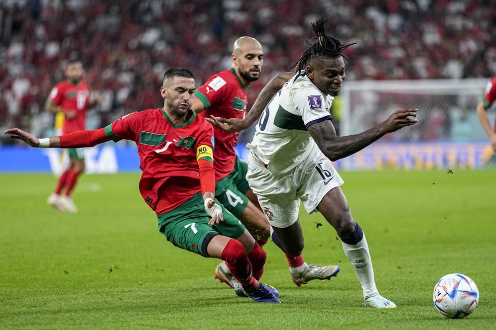 Piala Dunia 2022: Tidak Terima Disingkirkan Maroko, Bek Timnas Portugal Salahkan Wasit Piala Dunia 2022: Tidak Terima Disingkirkan Maroko, Bek Timnas Portugal Salahkan Wasit