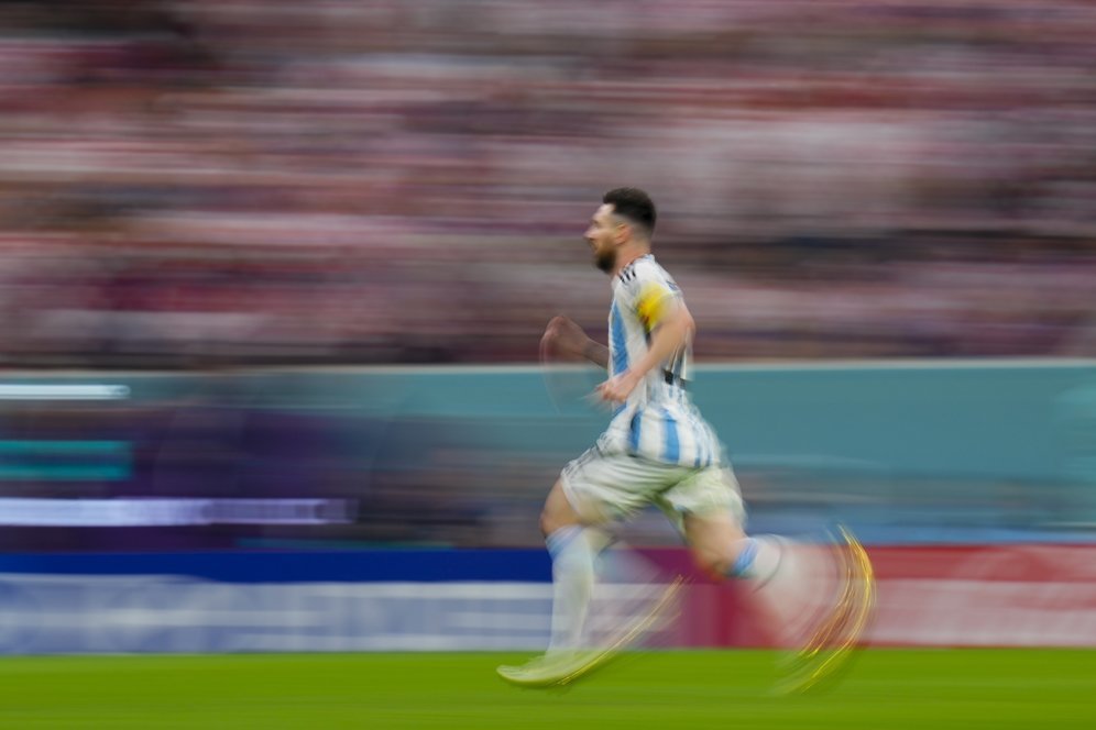 'Tarian' Lionel Messi Berlangsung Lebih Lama 'Tarian' Lionel Messi Berlangsung Lebih Lama