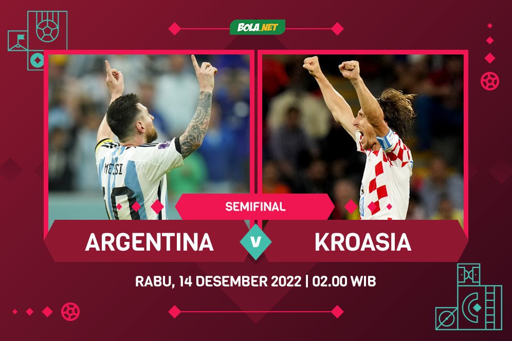 Prediksi Piala Dunia: Argentina vs Kroasia 14 Desember 2022