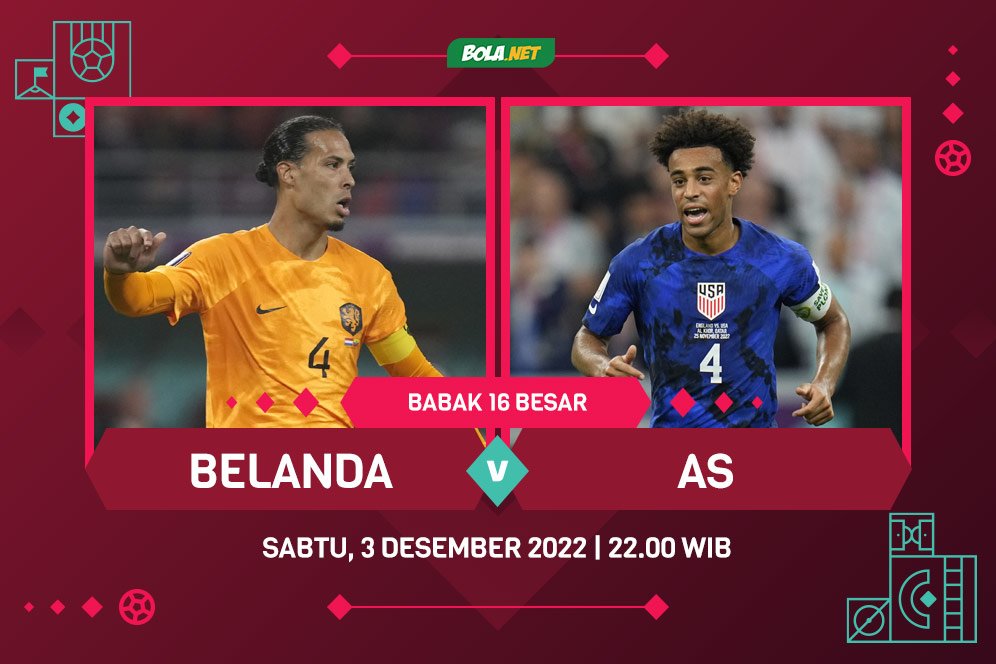 Link Live Streaming Piala Dunia 2022: Belanda vs Amerika Serikat 3 Desember 2022