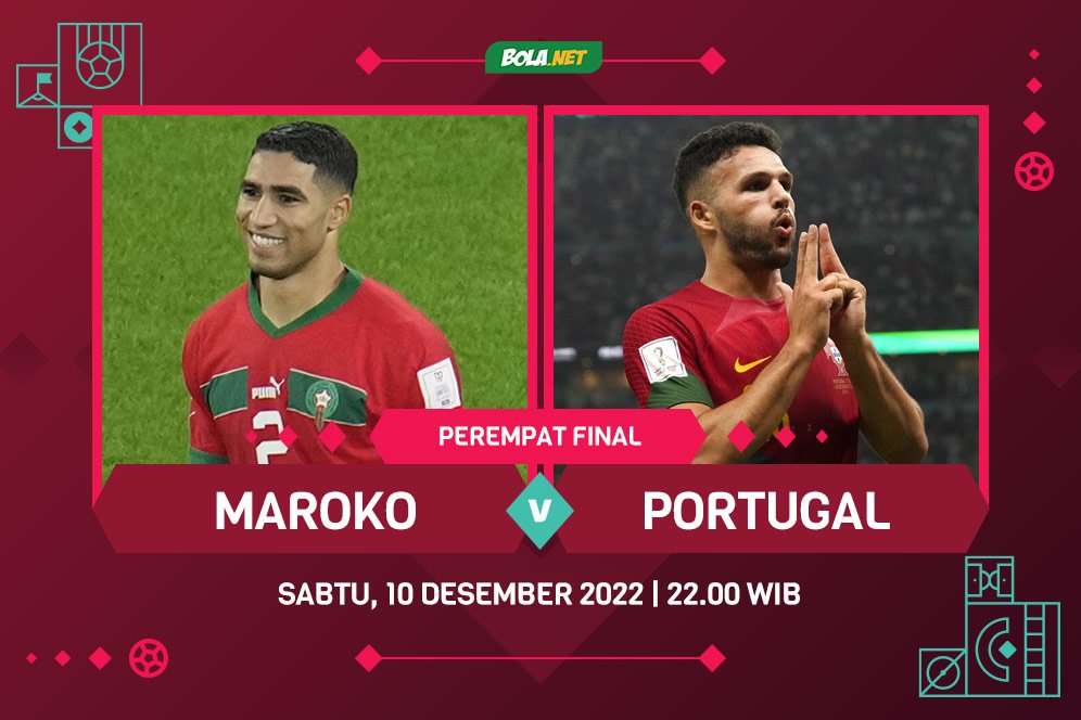 Maroko vs Portugal: Terakhir Bertemu, Ronaldo dkk Pulangkan Ziyech cs dari Piala Dunia Maroko vs Portugal: Terakhir Bertemu, Ronaldo dkk Pulangkan Ziyech cs dari Piala Dunia