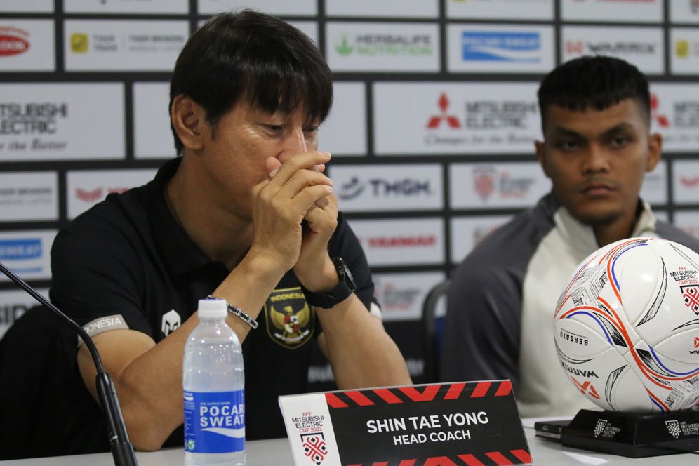 Piala AFF 2022 Brunei vs Indonesia, Shin Tae-yong Ingin Suporter Merah Putih Ramaikan KLFA Stadium Piala AFF 2022 Brunei vs Indonesia, Shin Tae-yong Ingin Suporter Merah Putih Ramaikan KLFA Stadium