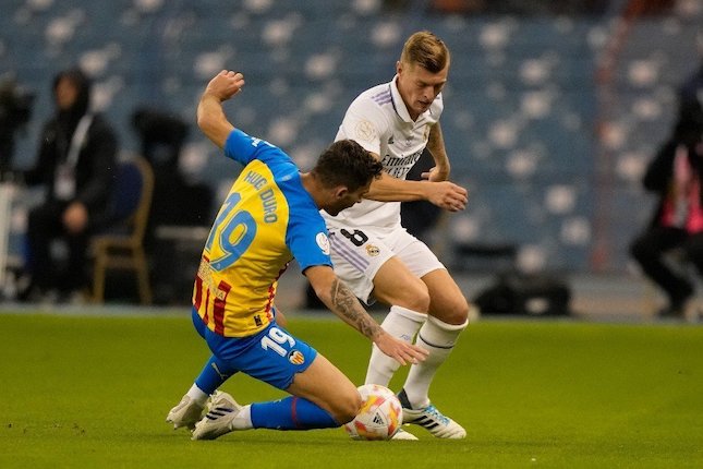 Hasil Real Madrid vs Valencia: Skor 1-1 (Pen. 4-3)