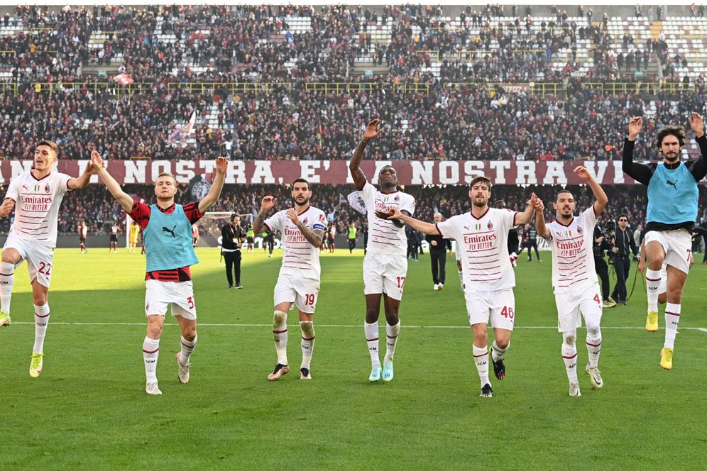 Rapor Skuad AC Milan Usai Jinakkan Salernitana: Tonali dan Leao Jos! Giroud Kurang Beruntung sih