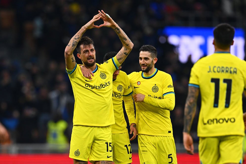 Profil Francesco Acerbi, Pencetak Gol Kemenangan Inter atas Parma di Coppa Italia 2022/2023 Profil Francesco Acerbi, Pencetak Gol Kemenangan Inter atas Parma di Coppa Italia 2022/2023
