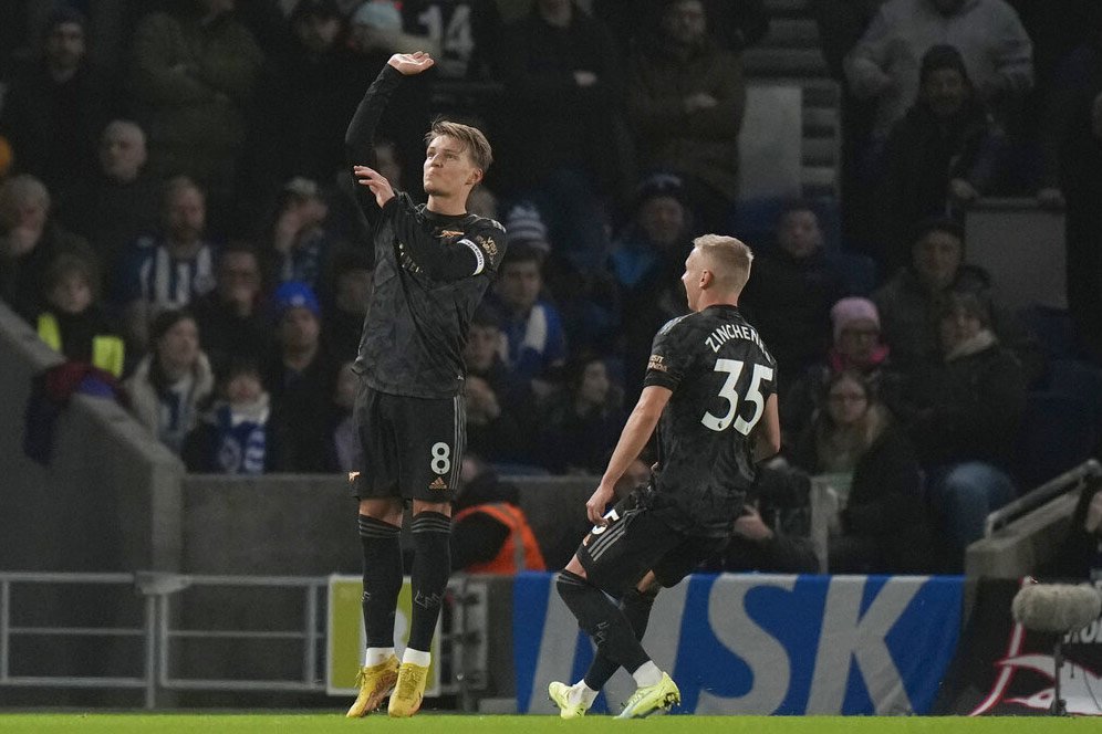 Odegaard Visinya Gila, Arsenal Unggul 7 Poin atas Man City, Gooners Tahun Baru Full Senyum Odegaard Visinya Gila, Arsenal Unggul 7 Poin atas Man City, Gooners Tahun Baru Full Senyum