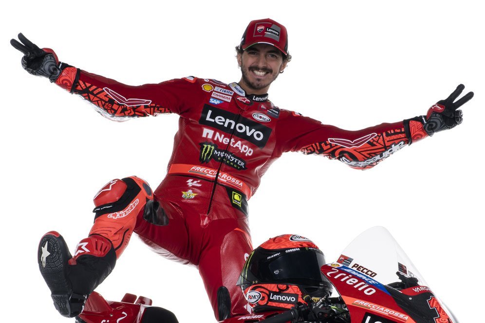 Ingin Samai Rekor Rossi-Marquez, Pecco Bagnaia Tekad Pertahankan Gelar di MotoGP 2023