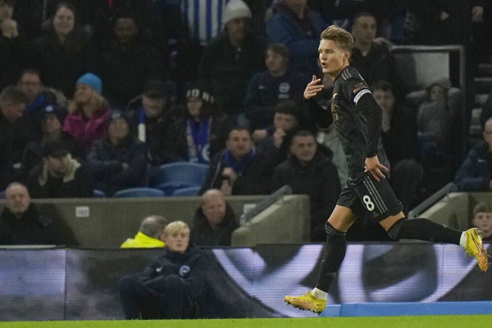 Man of the Match Brighton vs Arsenal: Martin Odegaard