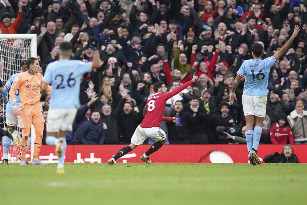 Kontroversi Gol Bruno Fernandes: Marcus Rashford Offside tapi Tidak Sentuh Bola, Gol Tetap Sah?