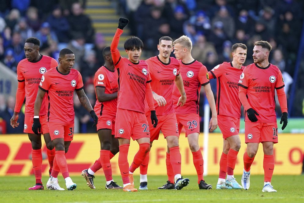 Brigton Setelah Melepas Trossard ke Arsenal: Kaoru Mitoma Bikin Gol, Imbang di Kandang Leicester
