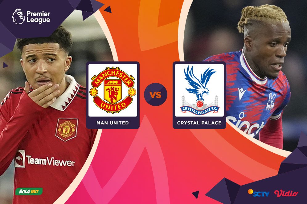 Prediksi Manchester United vs Crystal Palace 4 Februari 2023 Prediksi Manchester United vs Crystal Palace 4 Februari 2023