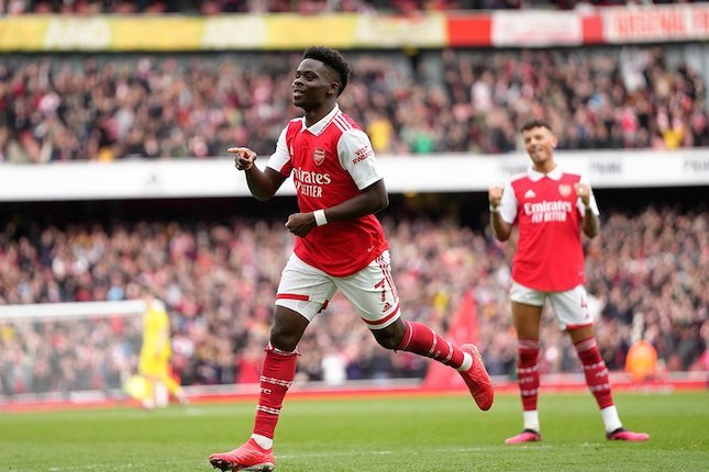 Torehan Gol Bukayo Saka dari Musim ke Musim Torehan Gol Bukayo Saka dari Musim ke Musim