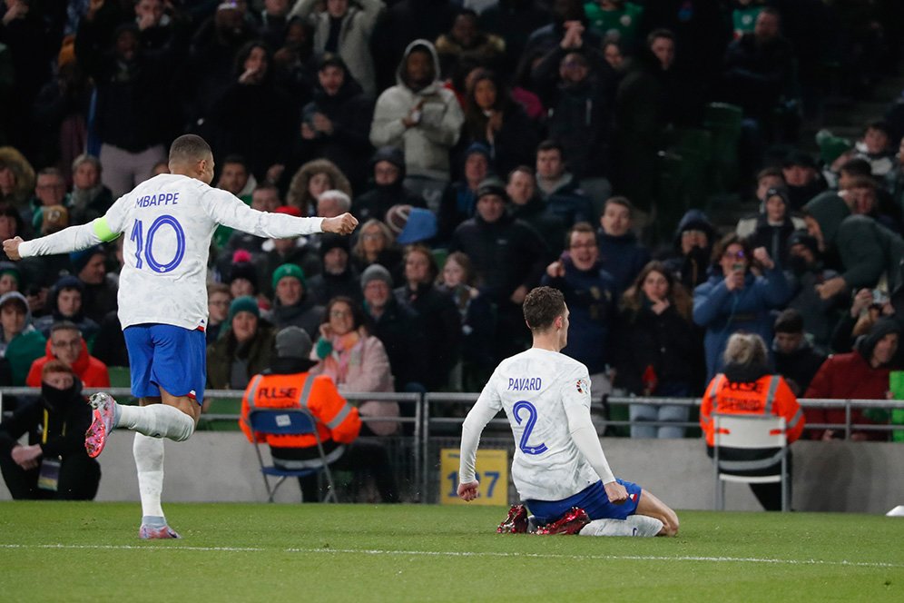 Man of the match Republik Irlandia vs Prancis: Benjamin Pavard Man of the match Republik Irlandia vs Prancis: Benjamin Pavard