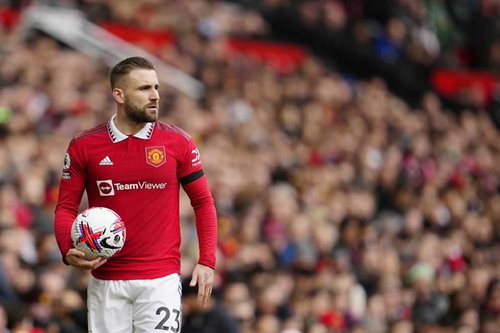 Cedera Lagi, Luke Shaw Absen Bela MU di Awal Musim 2024/2025