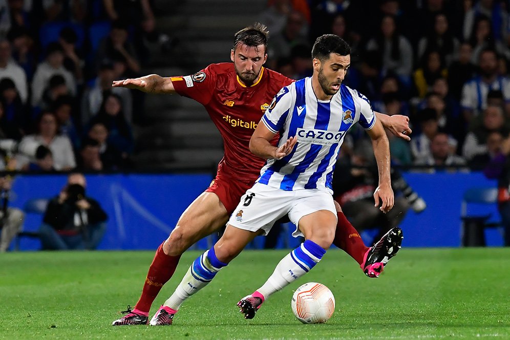 Hasil Real Sociedad vs AS Roma: Skor 0-0 (Agg. 0-2)