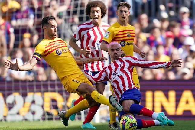 Statistik Pralaga Barcelona vs Atletico Madrid