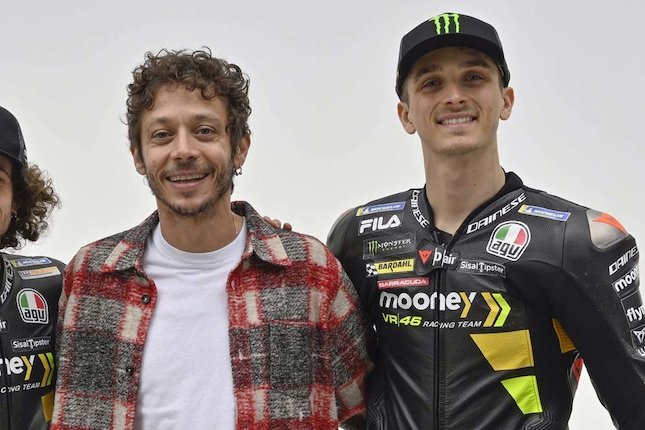 Valentino Rossi dan Luca Marini Valentino Rossi dan Luca Marini