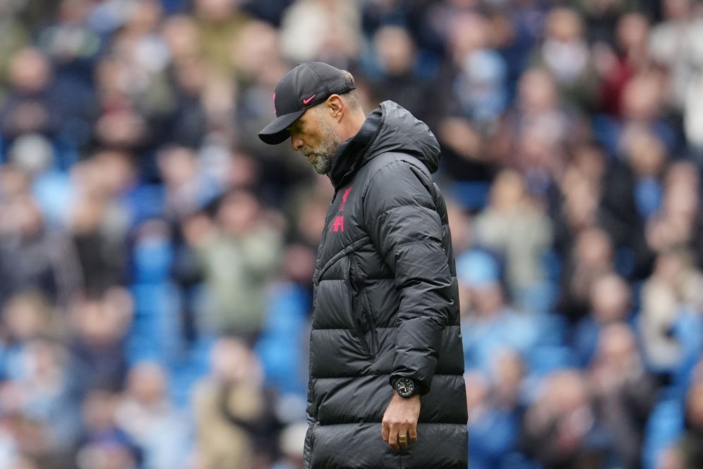 Jurgen Klopp Selebrasi Terlalu Dini ketika Penalti Mohamed Salah Melenceng Jurgen Klopp Selebrasi Terlalu Dini ketika Penalti Mohamed Salah Melenceng