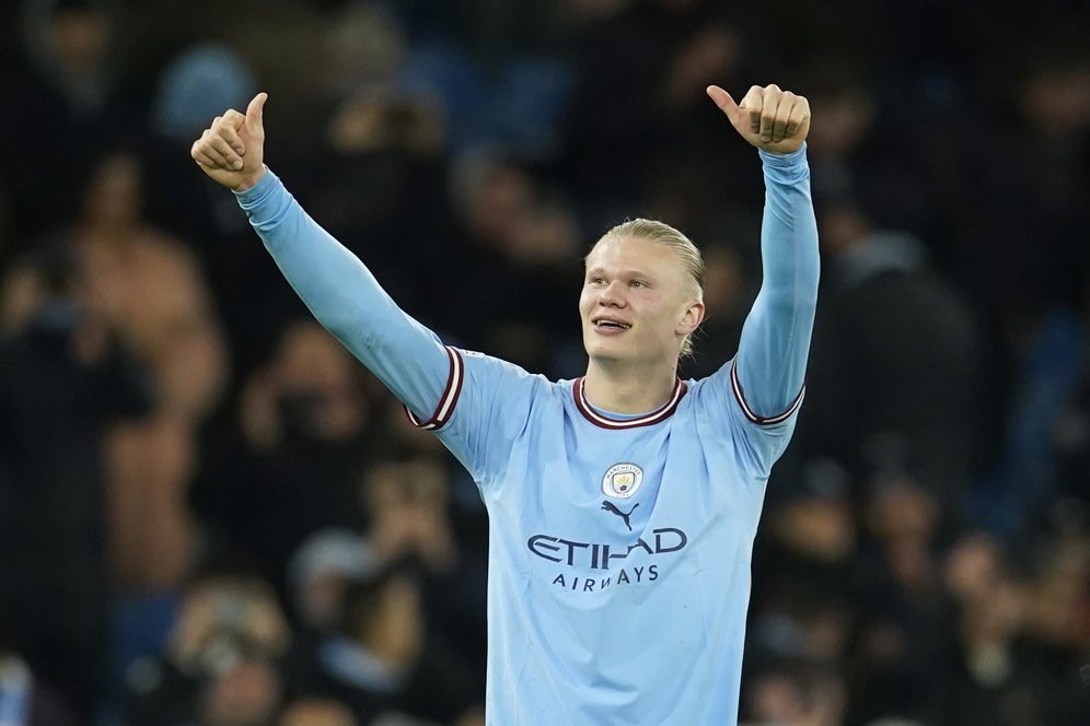Brilian! Begini Penilaian Aguero untuk Haaland di Musim Debutnya Bersama City Brilian! Begini Penilaian Aguero untuk Haaland di Musim Debutnya Bersama City
