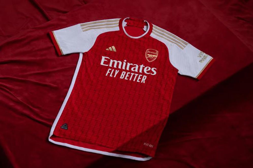 Heritage! Arsenal Rilis Jersey Home untuk Musim 2023/2024, Terinspirasi dari The Invincibles