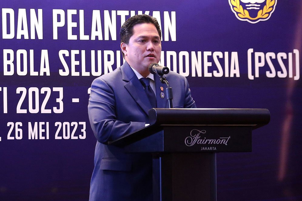 Pesan Erick Thohir untuk Timnas Indonesia: FIFA Matchday Harus Serius, Jangan Sampai Dipermalukan Pesan Erick Thohir untuk Timnas Indonesia: FIFA Matchday Harus Serius, Jangan Sampai Dipermalukan