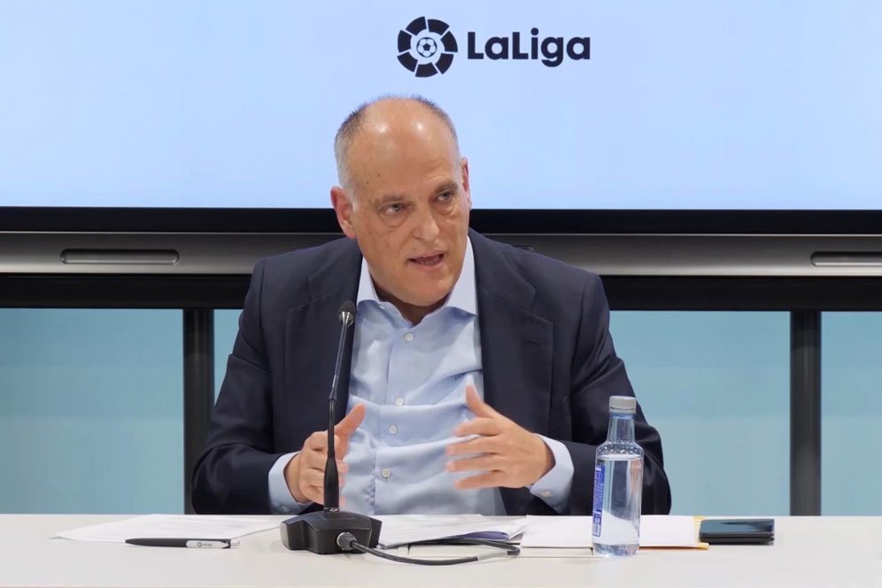 Perang Terbuka! Real Madrid Tuduh La Liga Manipulatif, Javier Tebas Balas dengan Cuitan Panas Jam 5 Pagi! Perang Terbuka! Real Madrid Tuduh La Liga Manipulatif, Javier Tebas Balas dengan Cuitan Panas Jam 5 Pagi!