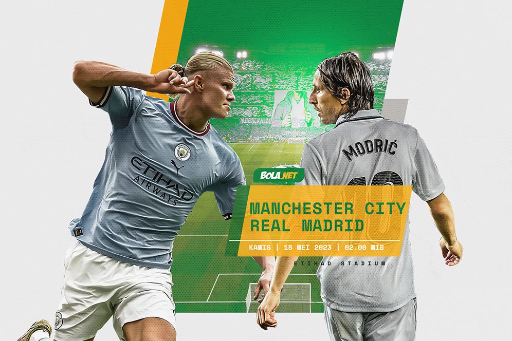 Prediksi Manchester City vs Real Madrid 18 Mei 2023