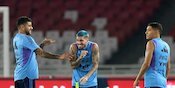 Melihat dari Dekat Pemain Timnas Argentina saat Melakukan Sesi Latihan di SUGBK