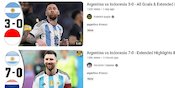 Ajaib! Hіghlіght Indonesia vs Argentina Sudah Muncul di YouTube Padahal Belum Bertanding