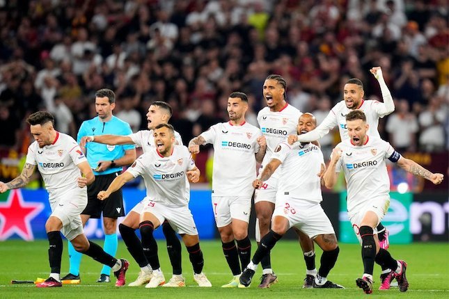 Final Liga Europa 2022/2023: Sevilla vs AS Roma, 1-1, Adu Penalti 4-1