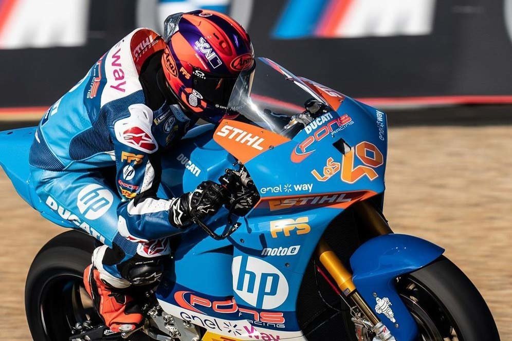 Hasil Race 2 MotoE Catalunya: Jordi Torres Jatuh, Mattia Casadei Menang Hasil Race 2 MotoE Catalunya: Jordi Torres Jatuh, Mattia Casadei Menang