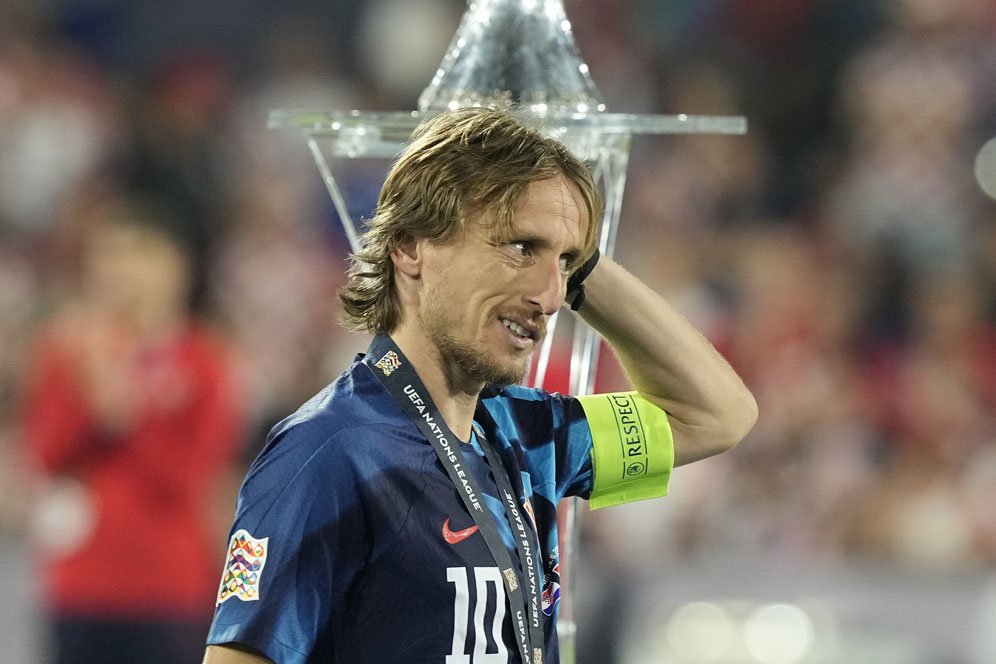 Simpati untuk Luka Modric Pasca Kroasia Dijegal Spanyol di Final UEFA Nations League Simpati untuk Luka Modric Pasca Kroasia Dijegal Spanyol di Final UEFA Nations League