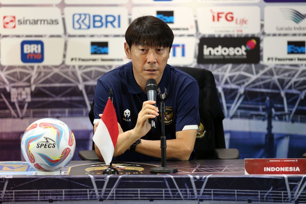 Shin Tae-yong Mau Kejutkan Argentina Lewat Aksi Para Pemain Timnas Indonesia