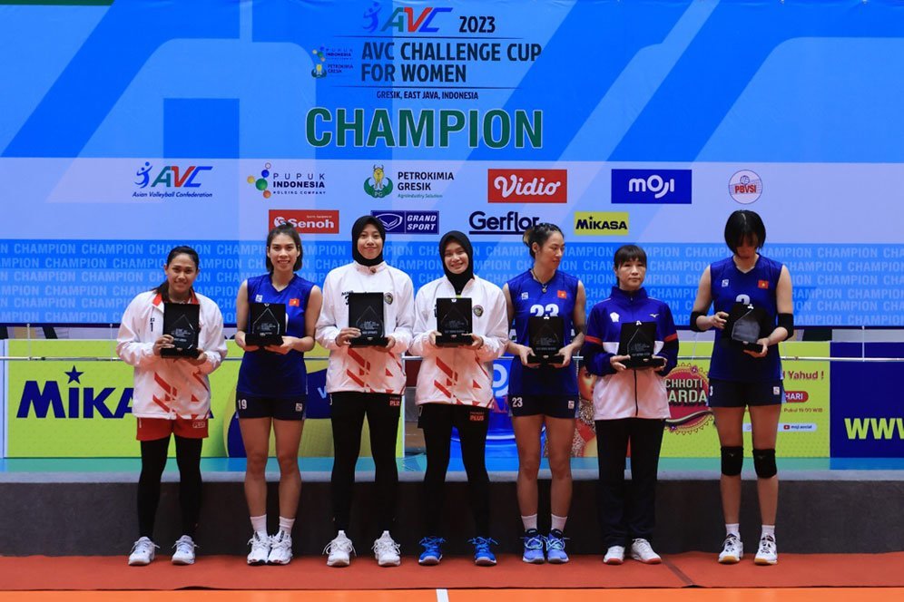 Daftar Peraih Penghargaan Voli Putri AVC Challenge Cup 2023: Megawati Wakili Indonesia! Daftar Peraih Penghargaan Voli Putri AVC Challenge Cup 2023: Megawati Wakili Indonesia!