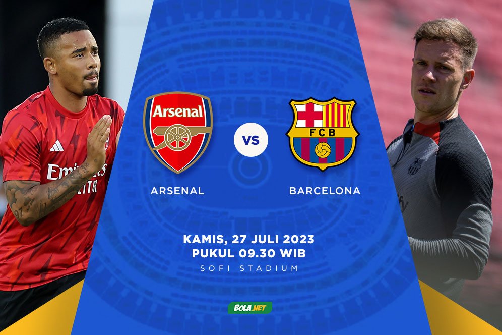 Prediksi Arsenal vs Barcelona, 27 Juli 2023 Prediksi Arsenal vs Barcelona, 27 Juli 2023