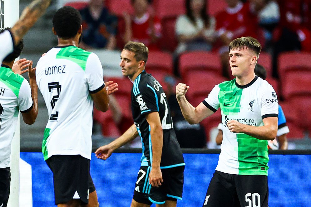 Hasil Uji Coba Pramusim: Liverpool Bantai Leicester di Singapura Hasil Uji Coba Pramusim: Liverpool Bantai Leicester di Singapura