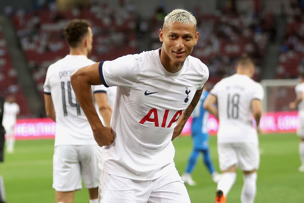 Hasil Uji Coba Pramusim Tottenham vs Lion City: Richarlison Hattrick, Spurs Sukses Lakukan Comeback
