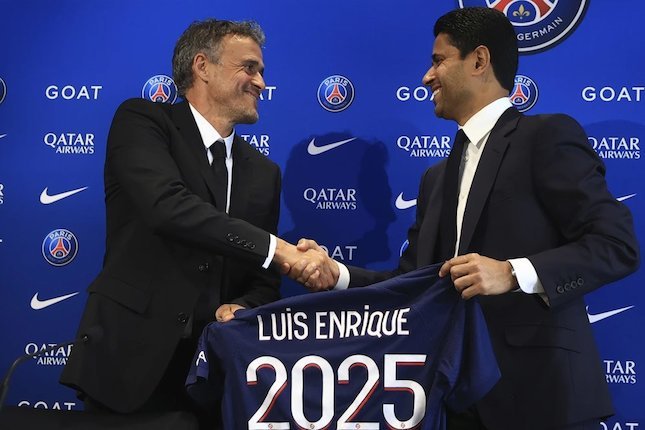 Pelatih PSG: Luis Enrique Pelatih PSG: Luis Enrique