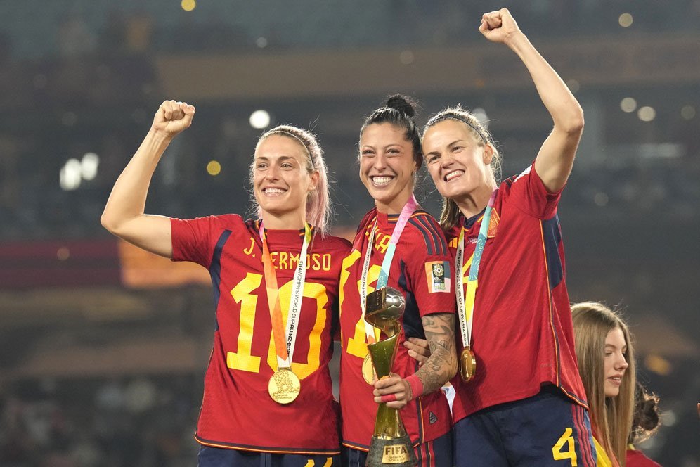 Kontroversi Presiden PSSI-nya Spanyol Cium Bibir Jennifer Hermoso Usai Juara Piala Dunia Wanita 2023
