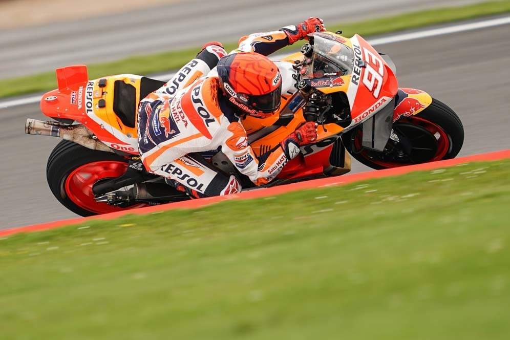 Marc Marquez Mulai Pede Kendarai Honda Meski Lagi-Lagi Gagal Finis di MotoGP Inggris Marc Marquez Mulai Pede Kendarai Honda Meski Lagi-Lagi Gagal Finis di MotoGP Inggris