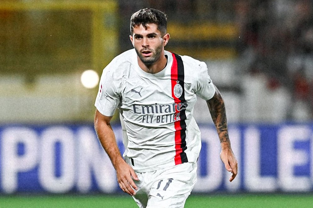 Dua Laga Dua Gol Bagi AC Milan, Christian Pulisic Disanjung Pioli Dua Laga Dua Gol Bagi AC Milan, Christian Pulisic Disanjung Pioli