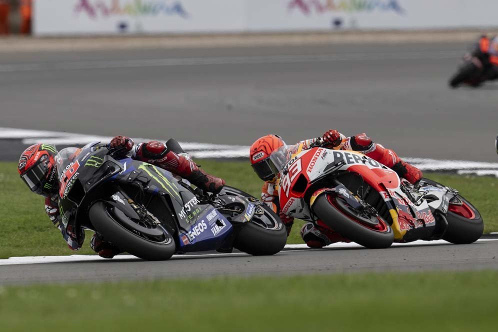 Pasrah, Marc Marquez-Fabio Quartararo Kompak Tertawakan Nestapa Honda-Yamaha Pasrah, Marc Marquez-Fabio Quartararo Kompak Tertawakan Nestapa Honda-Yamaha