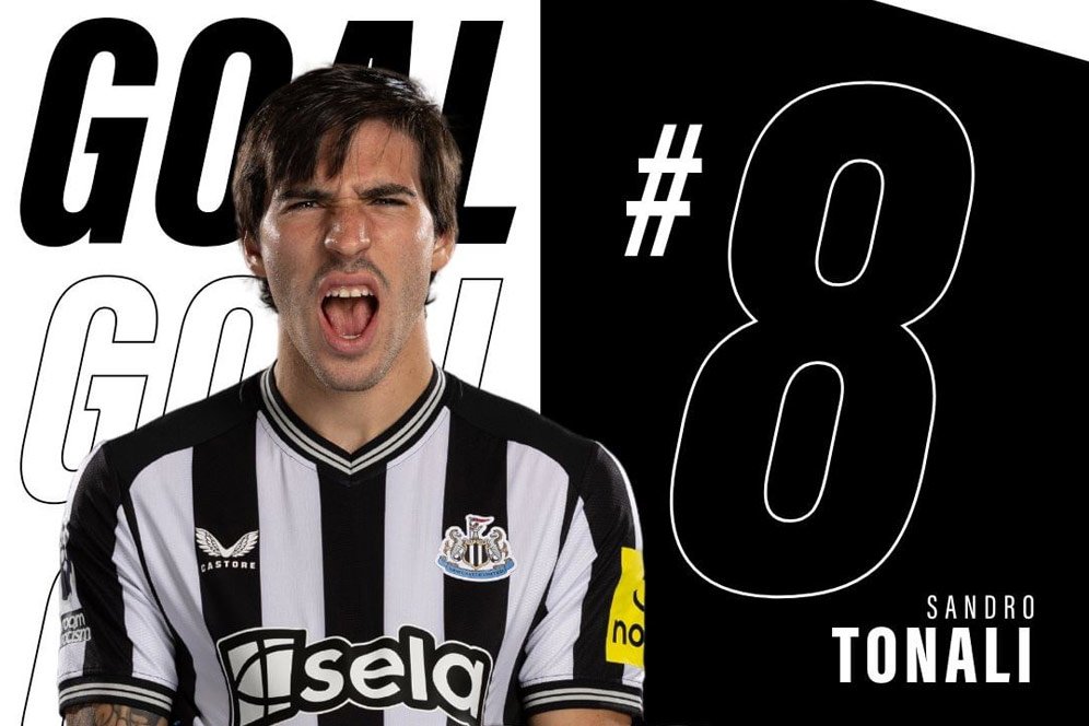 Sandro Tonali: 6 Menit Debut Premier League, Langsung Cetak Gol untuk Newcastle United Sandro Tonali: 6 Menit Debut Premier League, Langsung Cetak Gol untuk Newcastle United
